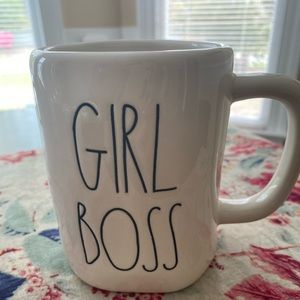 Rae Dunn “GIRL BOSS” ceramic coffee mug